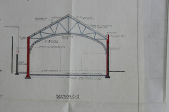 Architect drawing of Electric Cinema.