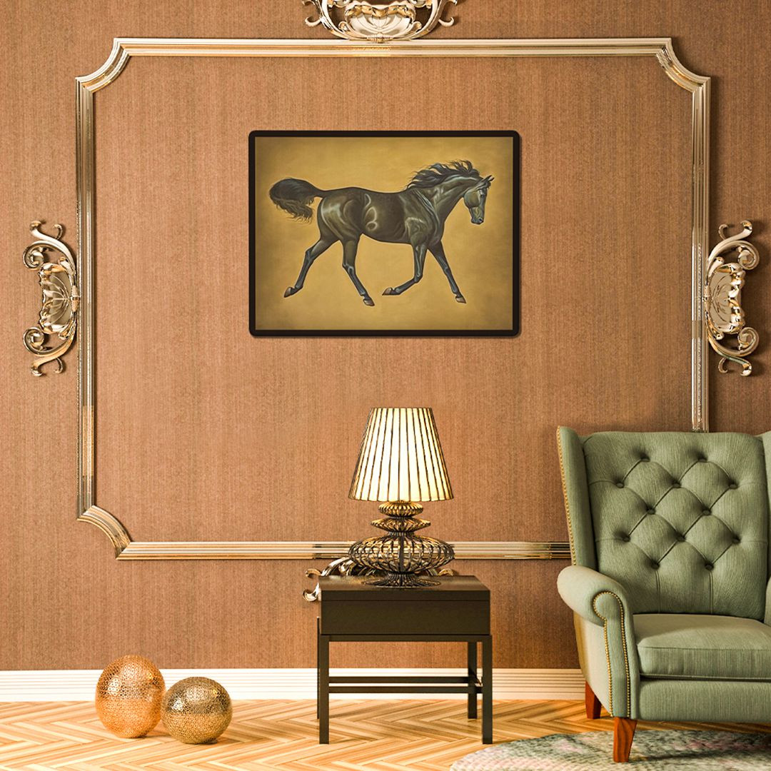 Horse Canvas Roll Painting