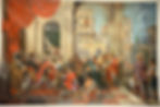 Thumbnail: The Continence of Scipio Canvas Roll Painting