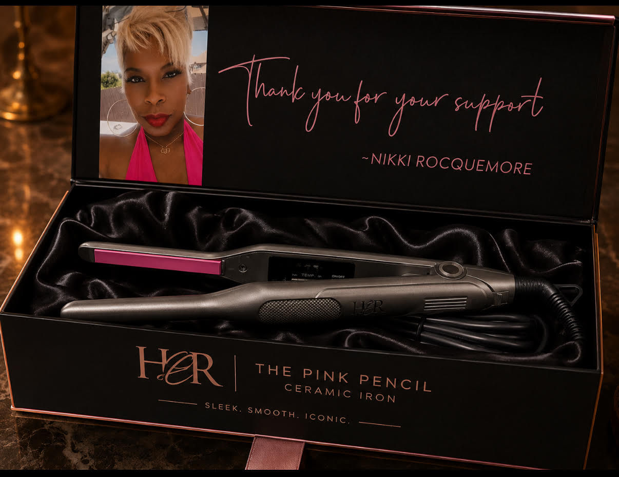Her Pink Pencil Iron