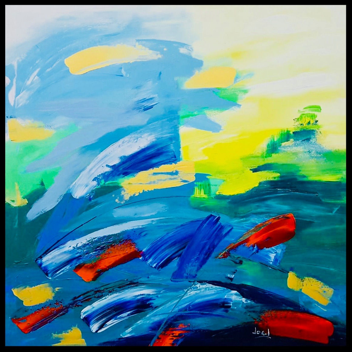 Capturing The Emotions by Artist Joel