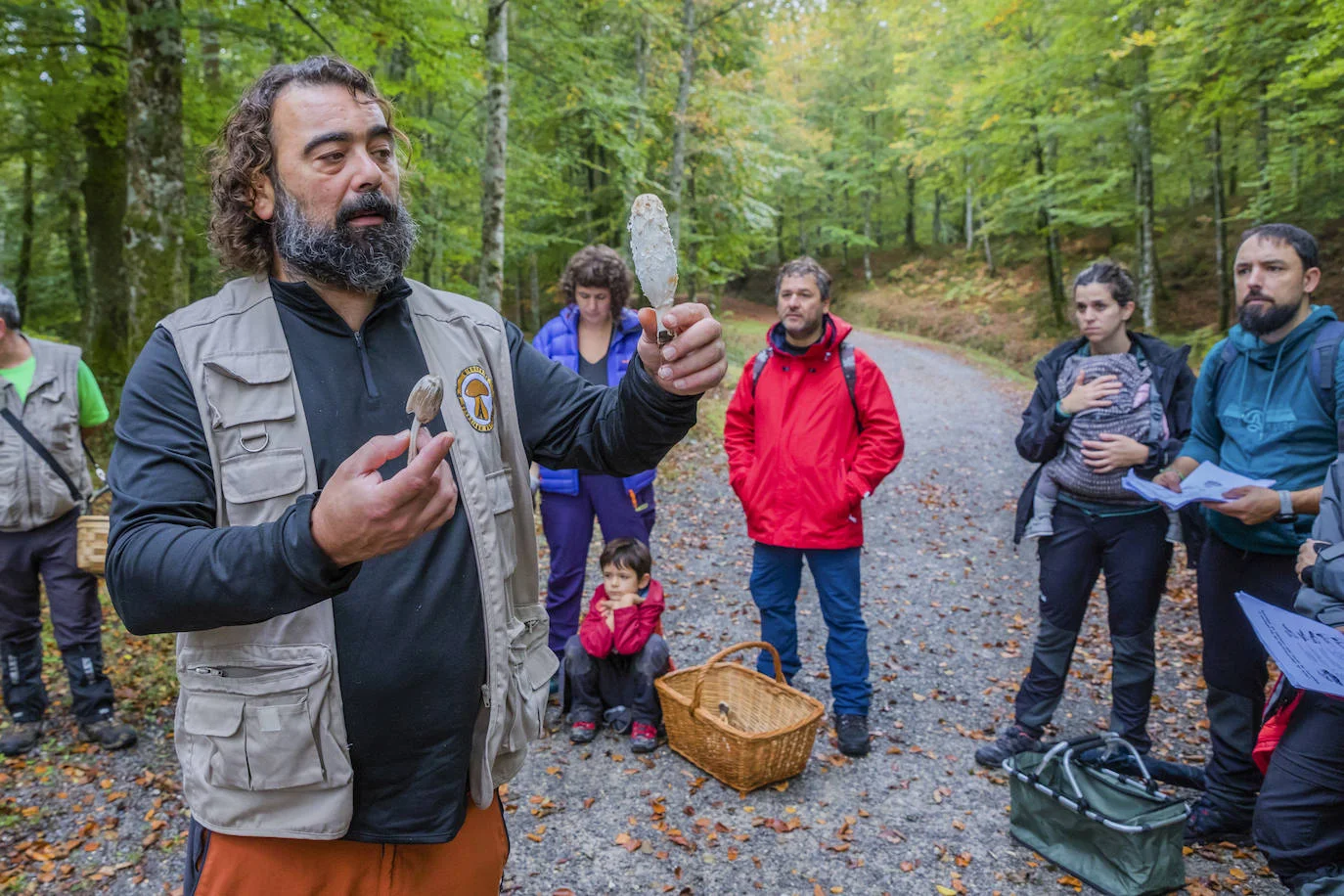 Micología en Gorbeia