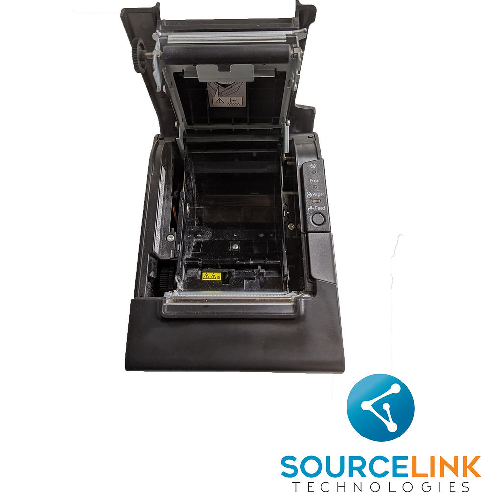 Thumbnail: Epson-BLACK TM-T88V M244A Thermal Printer Powered USB Interface (UB-U06) & USB