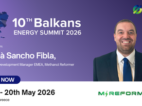 Methanol Reformer to Participate as Speaker at Balkans Energy Summit 2026 on Methanol-to-Hydrogen Solutions