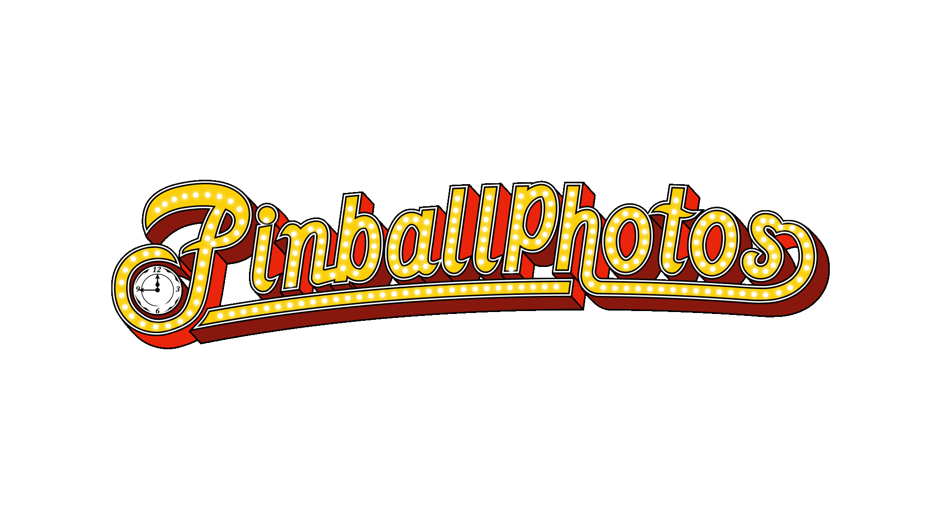 Pinball Photos Logo - Funhouse Style
