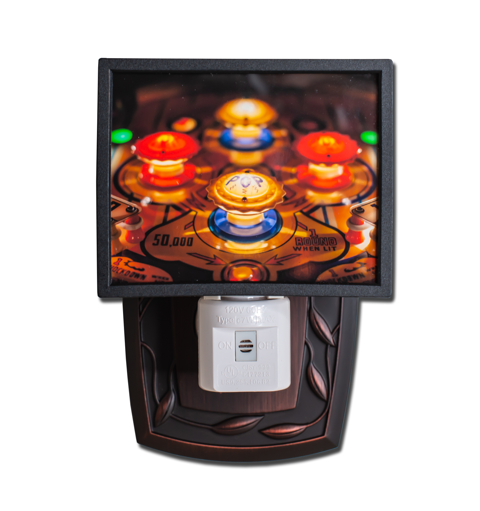 Pinball Night-Light - Pop Cap