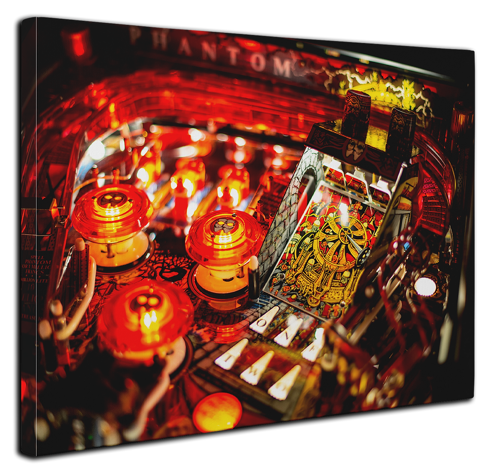 Pinball Art Canvas - Phantom of the Opera