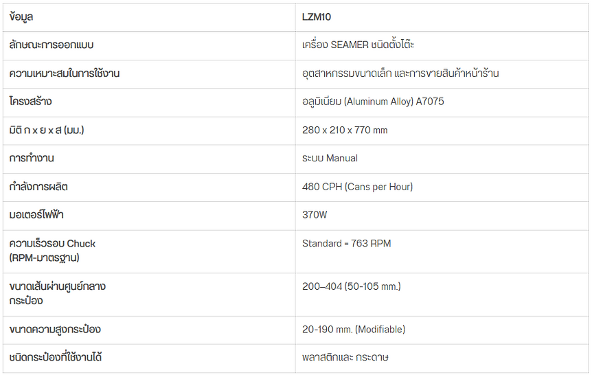 เครื่องปิดฝากระป๋อง เครื่อง ปิดฝา เครื่องอัดกระป๋อง กระป๋องพลาสติก กระปุกพลาสติก บรรจุ กระป๋องฝาดึง บรรจุกระป๋อง ซีลกระป๋อง ประเทศไทย