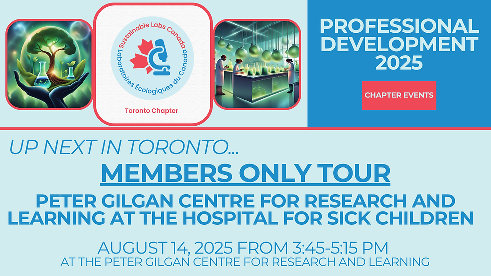 SLCan Toronto - Members Only Tour: Peter Gilgan Centre for Research and Learning at The Hospital for Sick Children