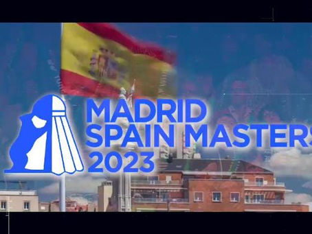 Madrid Spain Masters 2023 - The Podium Winners 