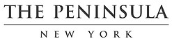 The Peninsula Hotel New York Black logo
