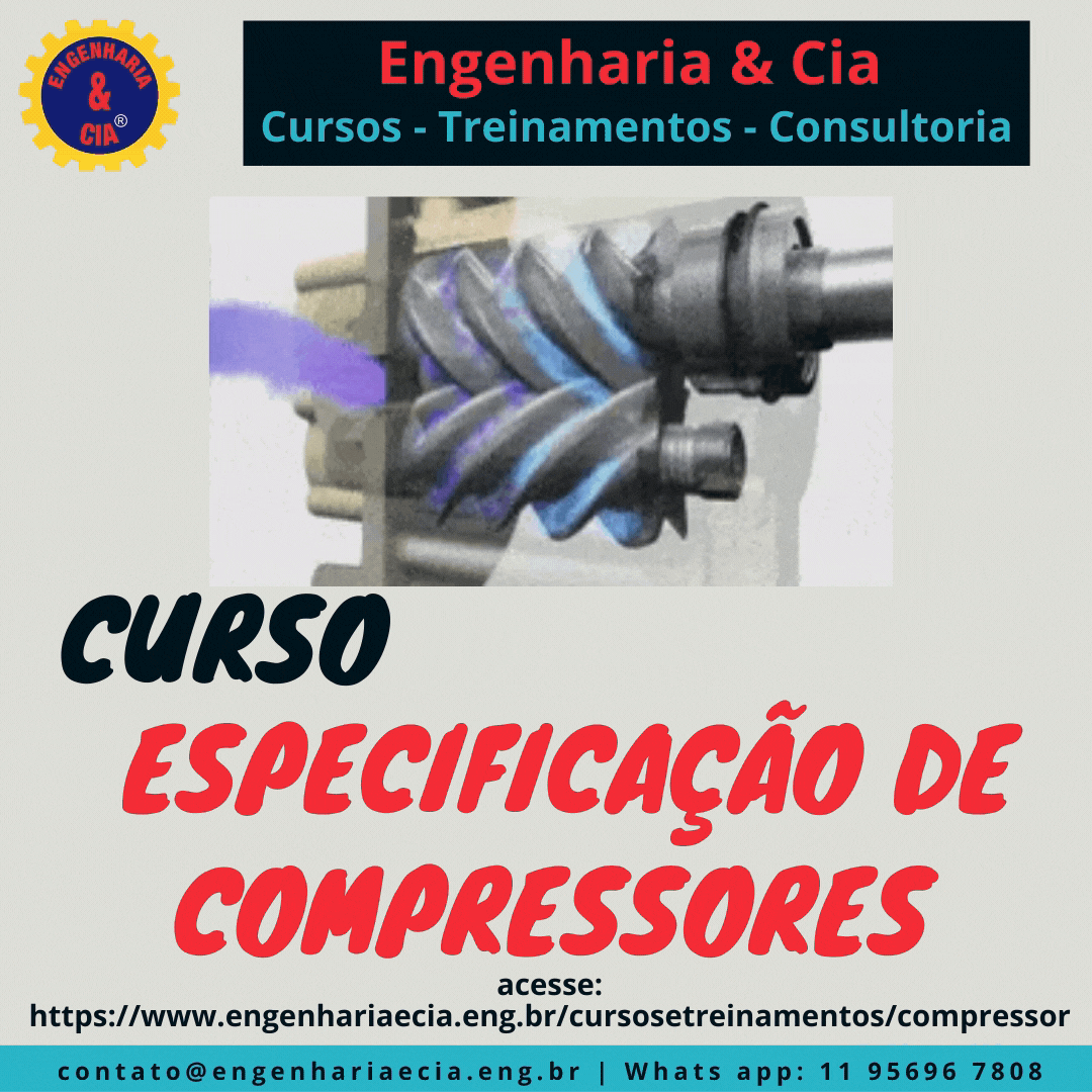CURSO ESPECIFICAÇÃO DE COMPRESSORES