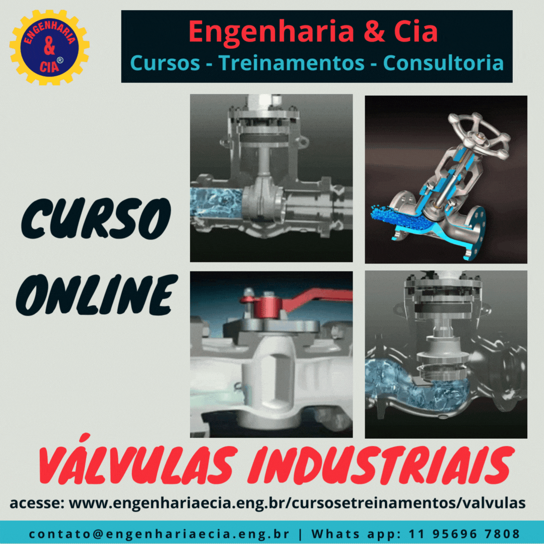 TREINAMENTO VÁLVULAS INDUSTRIAIS
