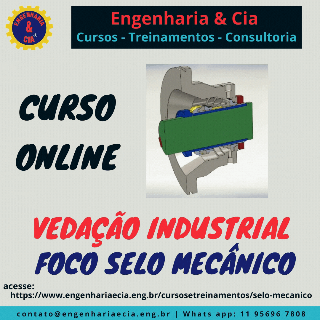 CURSO VEDAÇÃO INDUSTRIAL - SELOS MECÂNICOS