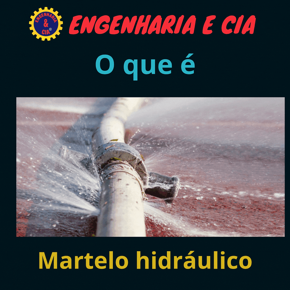 GOLPE DE ARIETE ou MARTELO HIDRAÚLICO: ENTENDA ESSE FENÔMENO HIDRÁULICO