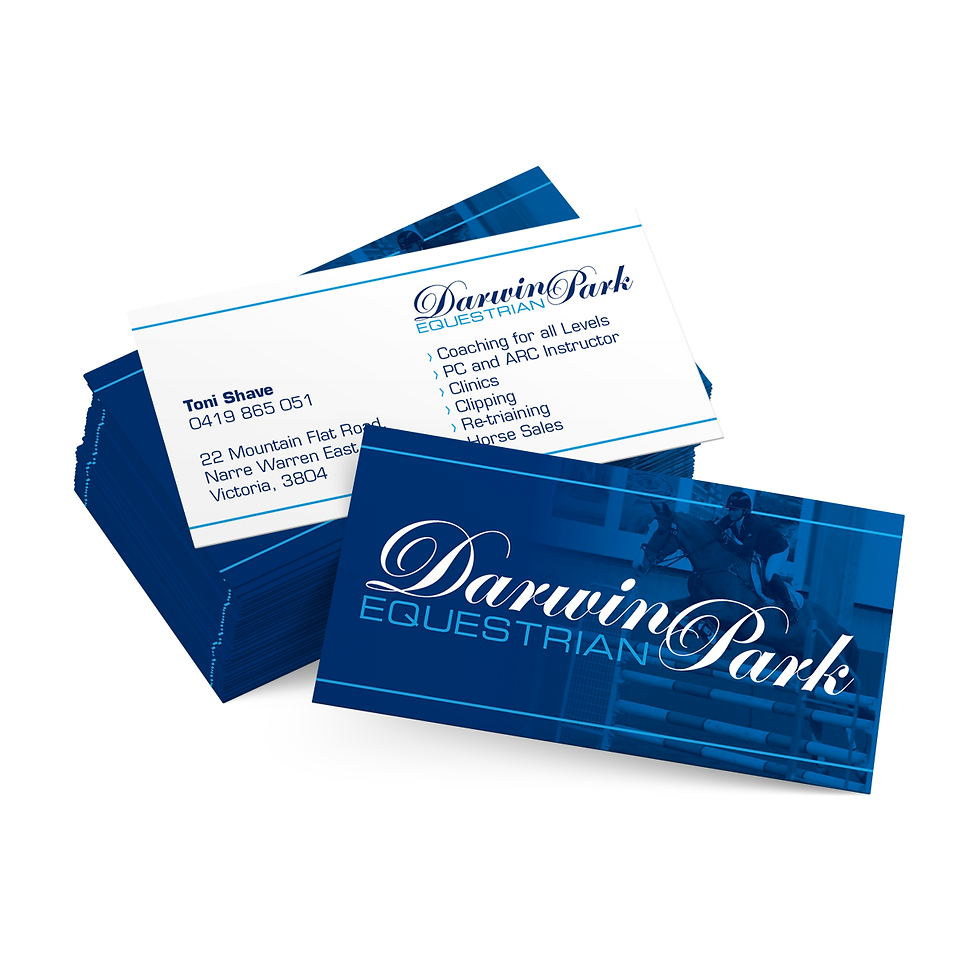 EMBOSSED LOGO CARD