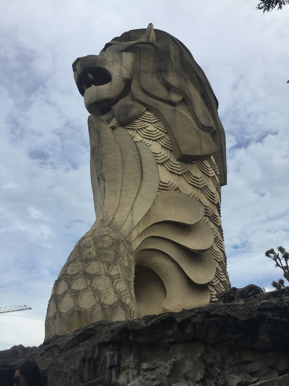 pic: Sentosa Merlion