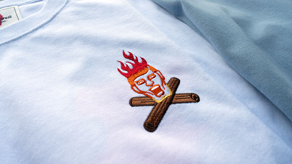 PDSxサンゾー工務店】焚き火刺繍TEE | サンゾー工務店
