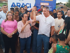 “O Lameirinho que por muito tempo, foi o lugar para onde corriam as águas. Agora, pode ser o lugar de onde correrá a vertente do Araci do futuro.”