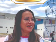 Prefeita Keinha de Araci, a segunda entre as cinco da Região Sisaleira