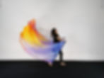 Thumbnail: Medium Long // Baptism of the Holy Spirit  // Silk Flags (Set of 2)