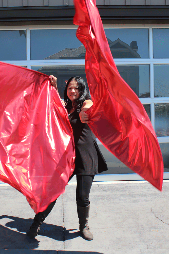 Thumbnail: Anointed worship flags Liquid Metal