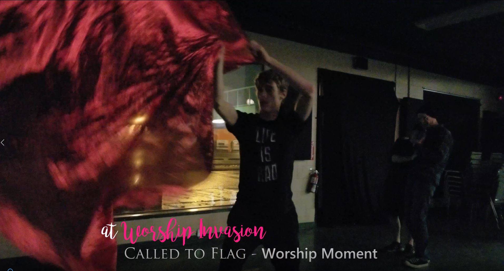Worship Invasion Oct 28, 2018 Called to Flag Worship Flags