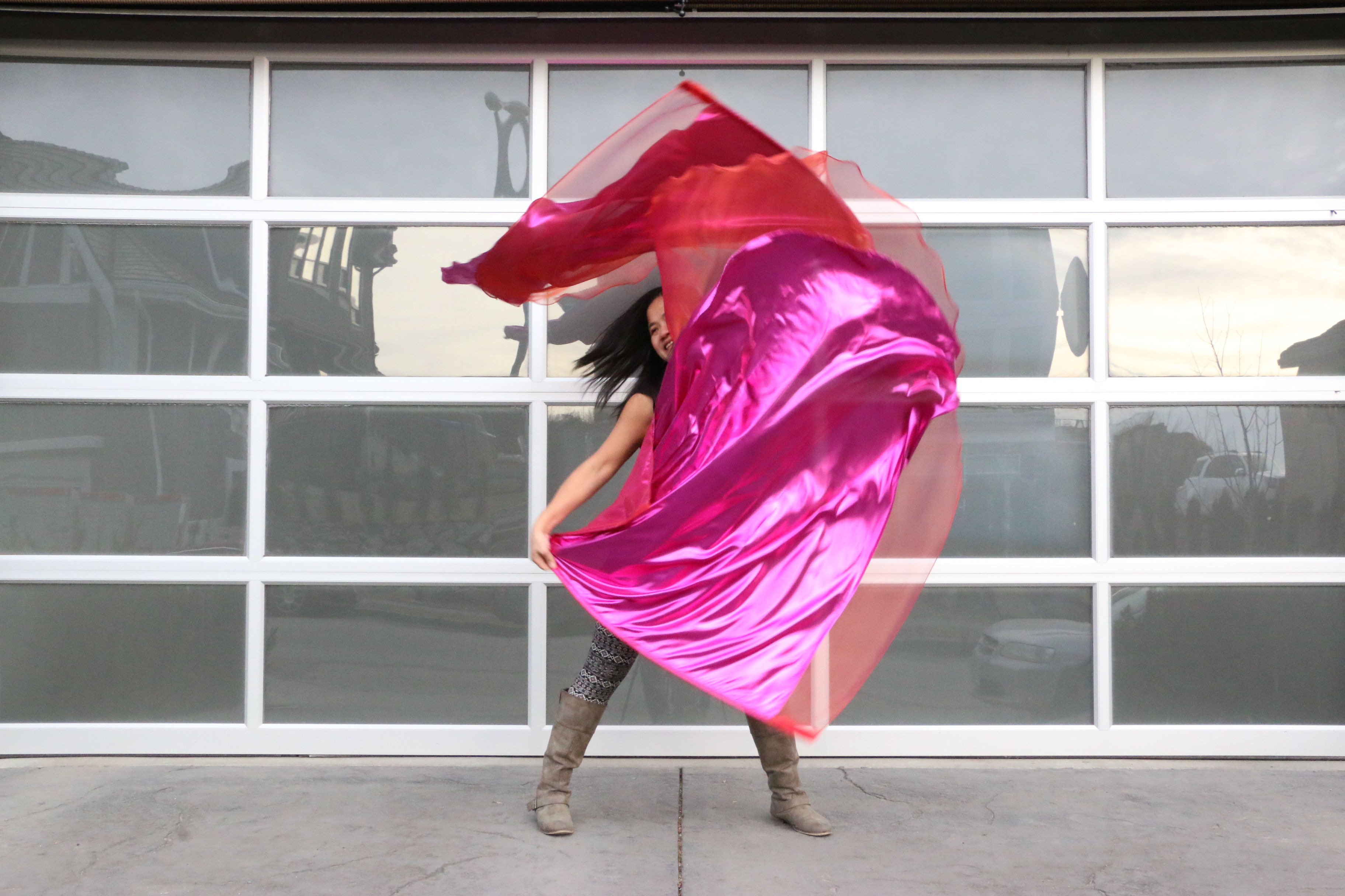 Double Layer worship flags Beloved