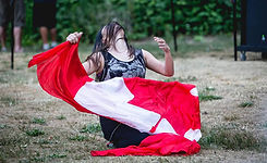 Worship flags prayer shawls silk flags