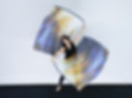 Thumbnail: +Large Size // Ablaze // Silk Flags (Set of 2)