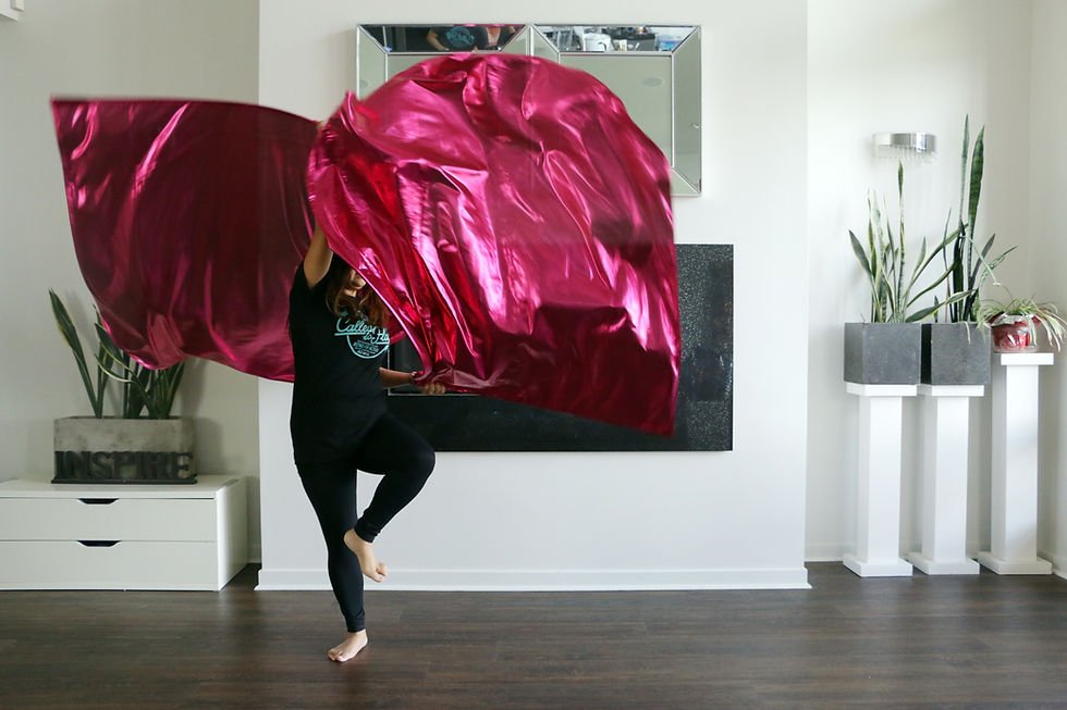 Thumbnail: Liquid Metal (Set of 2 Flags) - Vibrant Fuchsia