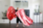 Thumbnail: Liquid Metal (Set of 2 Flags) - Torch Red