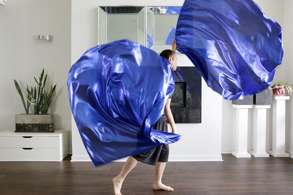 Thumbnail: Liquid Metal (Set of 2 Flags) - Royal Blue