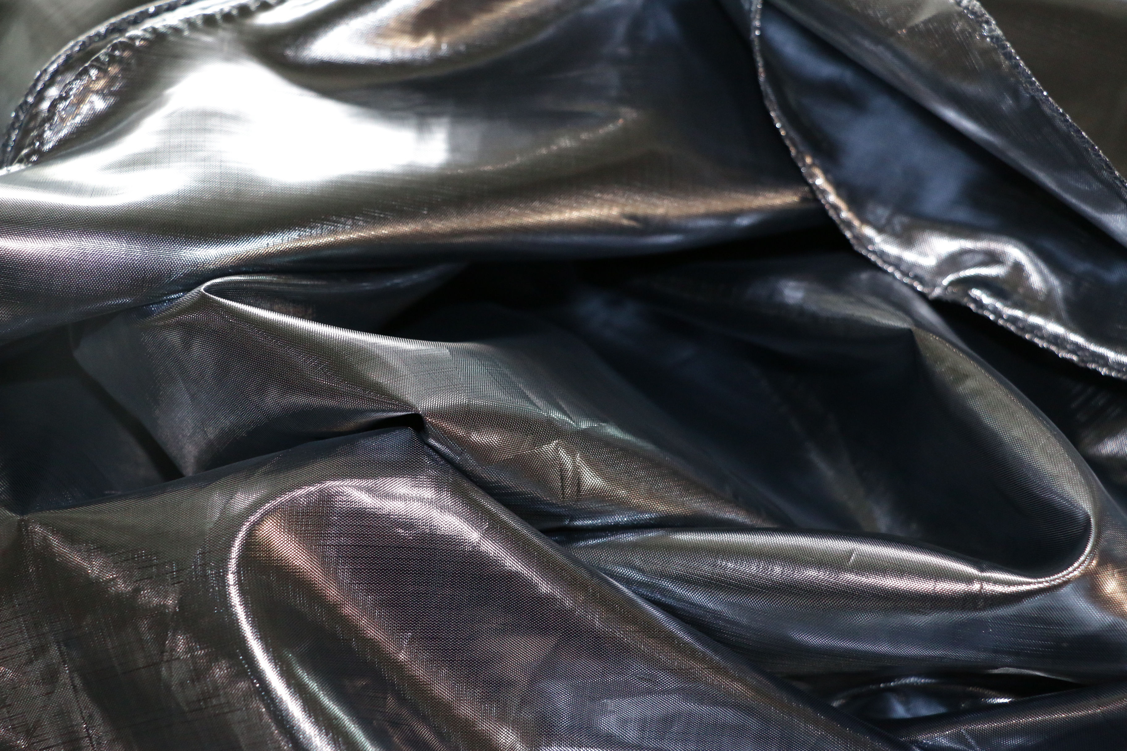 Liquid Metal (Set of 2 Flags) - Steel Blue