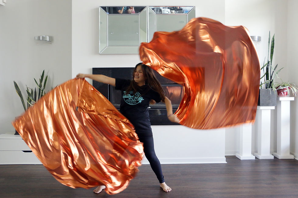 Thumbnail: Liquid Metal (Set of 2 Flags) - Orange Copper