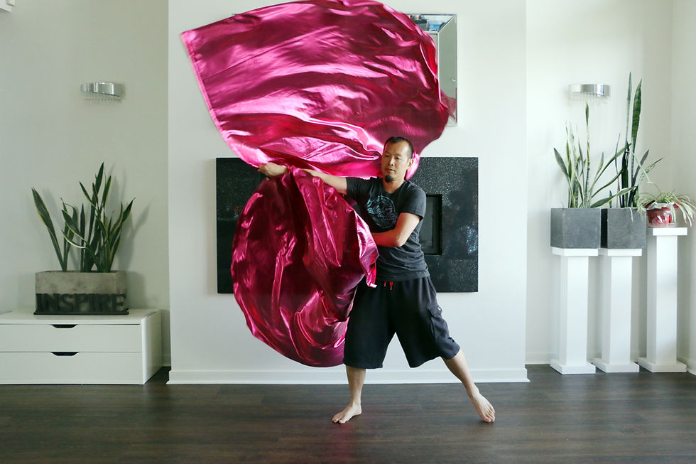 Thumbnail: Liquid Metal (Set of 2 Flags) - Vibrant Fuchsia