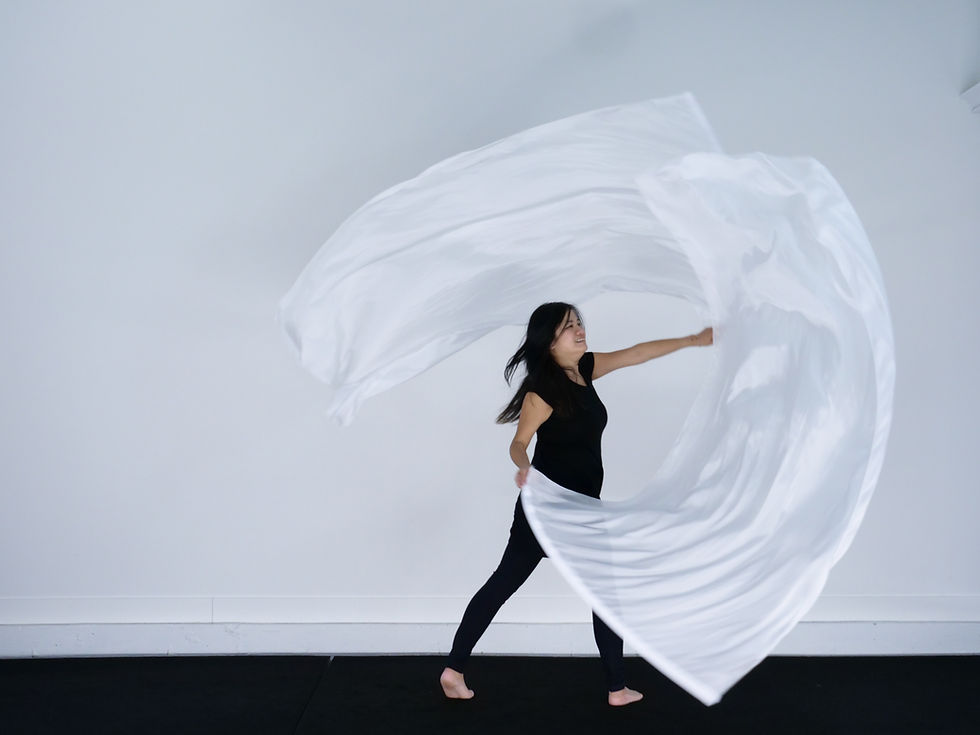Thumbnail: Bride of Christ - Single Layer  Silk Scarf and Flags