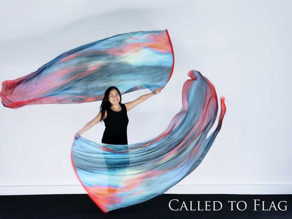 Thumbnail: Extra Long // Eternal Redemption // Silk Flag(s) - from $135