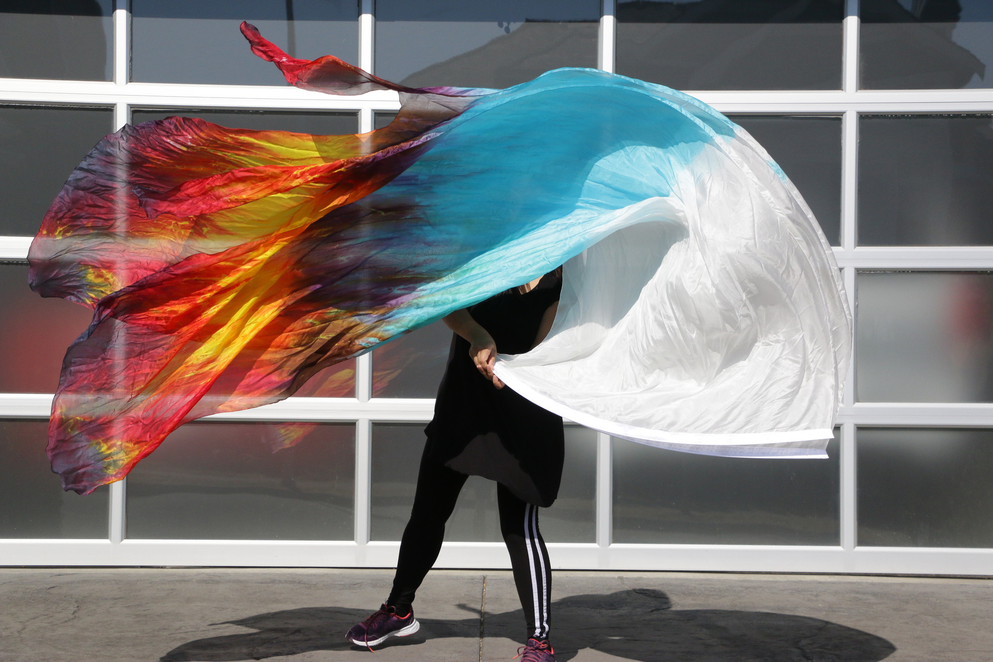 CALLED TO FLAG LTD Worship Flags Hand dyed Prophetic Dyed Silk