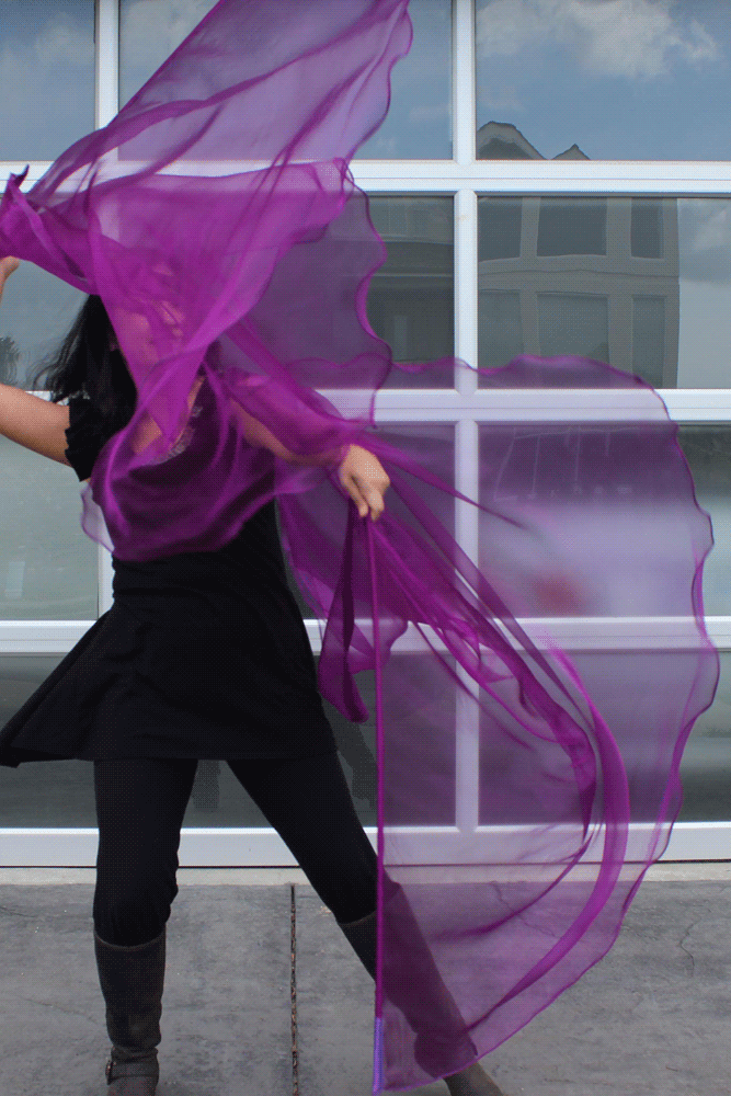 Thumbnail: Sheer O.Z. Worship Flag in movement