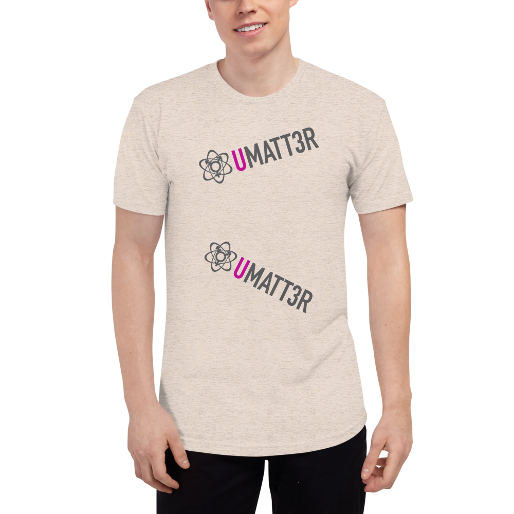 UMATT3R SUMMER SWAG - Unisex Tri-Blend Track Shirt