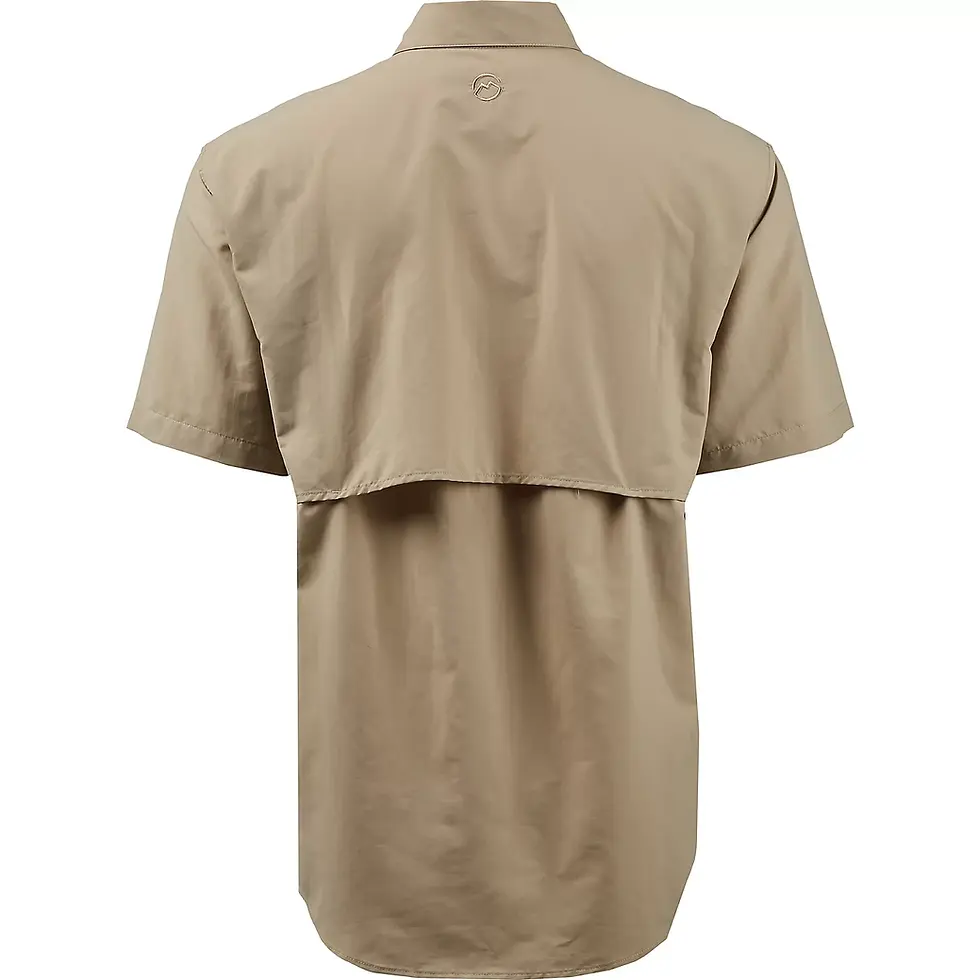 Miniatura: Camisa de Hombre Magellan Laguna Madre Manga Corta Color Beige