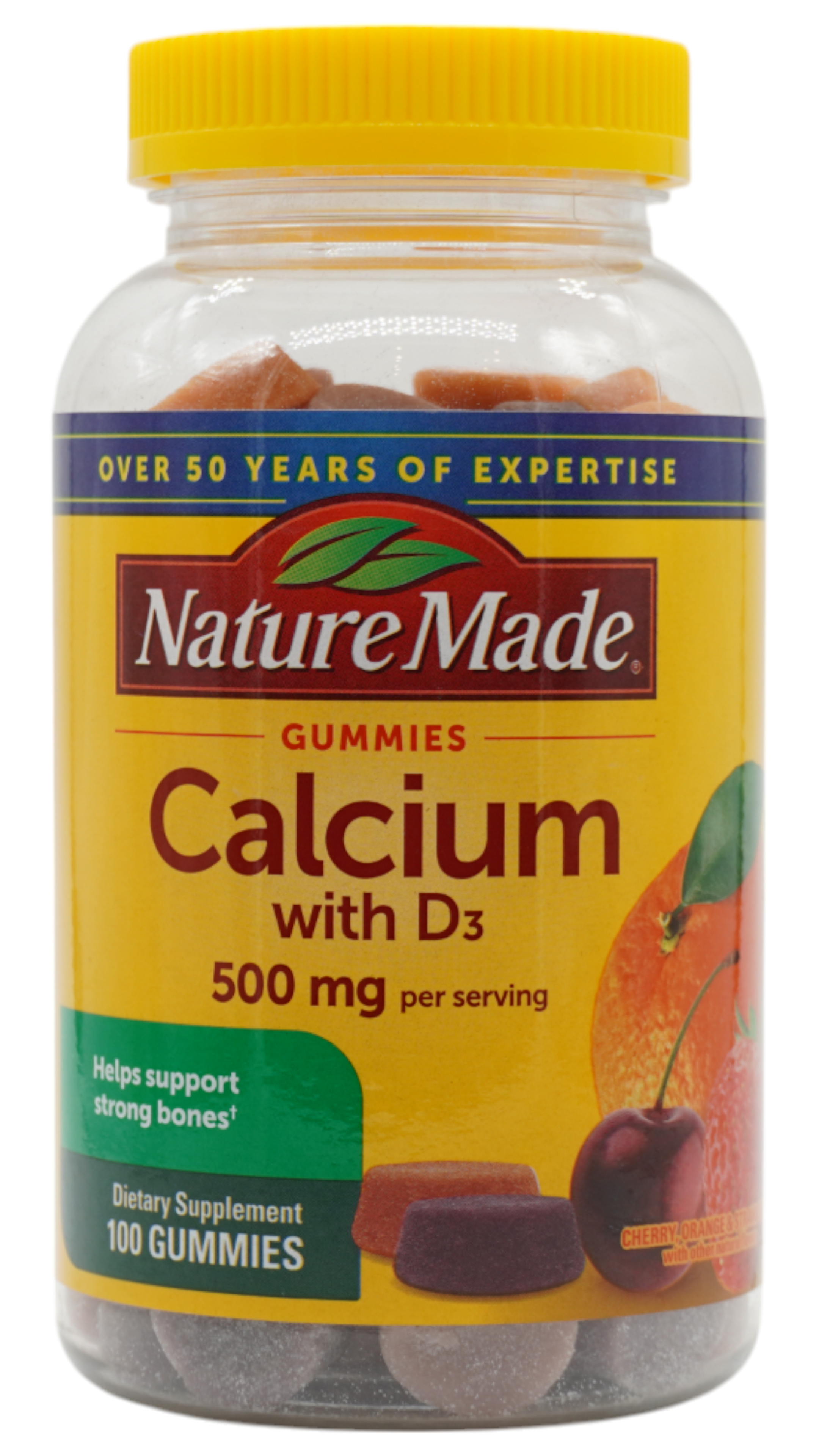 Nature Made Calcio con D3 500 , 100 gomitas