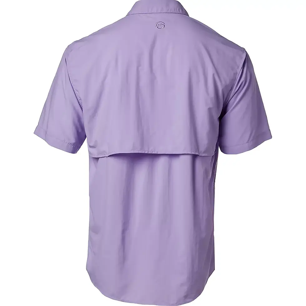 Miniatura: Camisa de Hombre Magellan Laguna Madre Manga Corta Lila