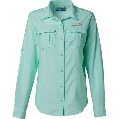 Camisa de Mujer Magellan Laguna Madre Manga Larga Color Beach Glass Magellan Tampico