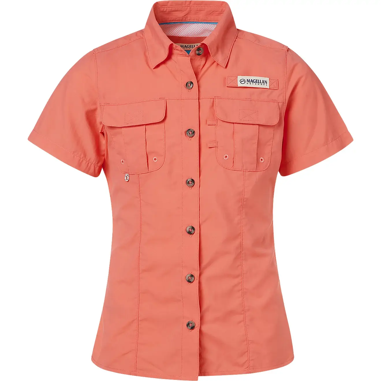 Camisa Magellan Laguna Madre Coral de Niña