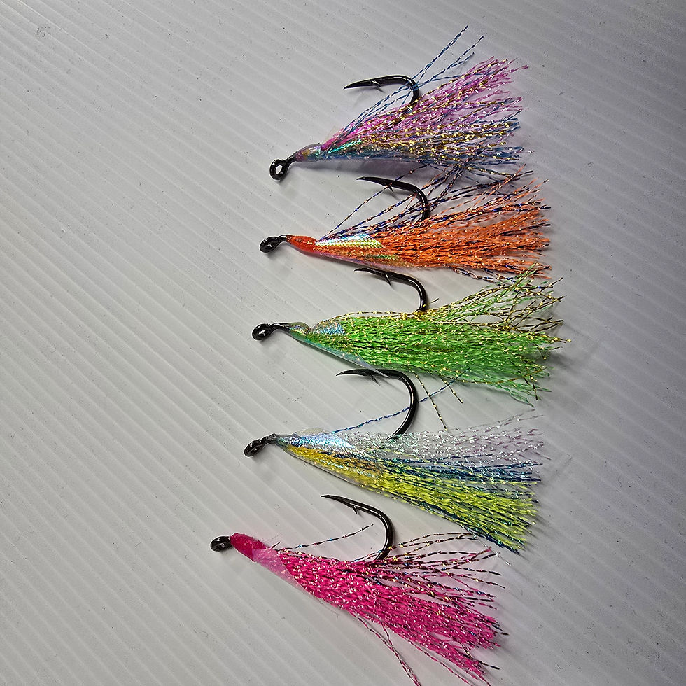 Thumbnail: UV Glow Flasher Hooks 5 pack  - Recurve 5/0