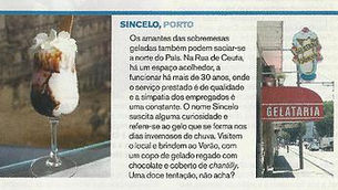 "Pecados da gula - cinco espaços de eleição"