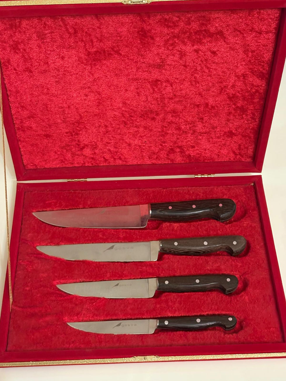 Küçük resim: GOSVA Marka Kutulu Premium Bıçak Seti (4’lü)