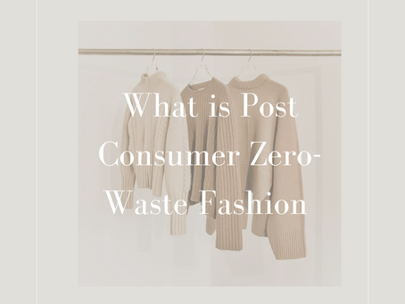 Zero-Waste Fashion. Is it even possible? 